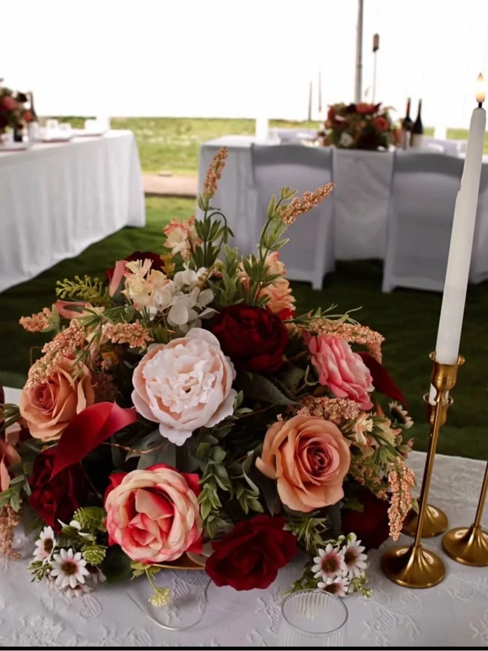 Wedding Florals- Faux Flowers